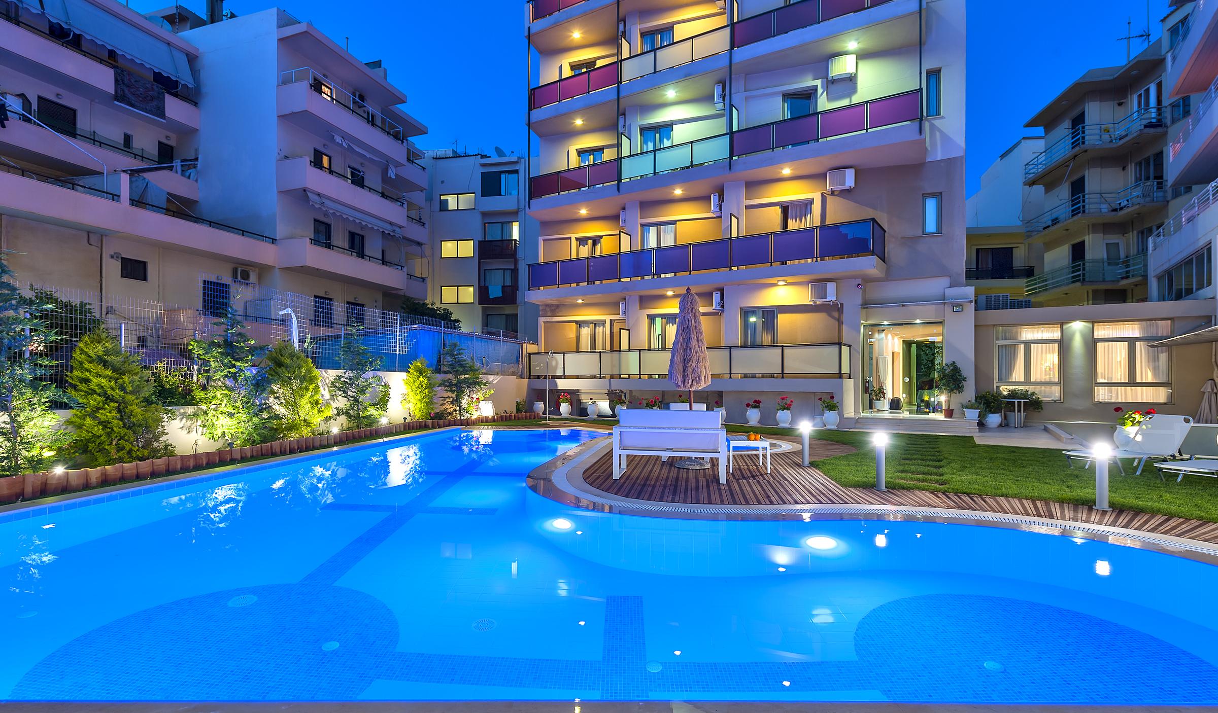 העיירה רתימנו Leonidas Hotel & Apartments מראה חיצוני תמונה